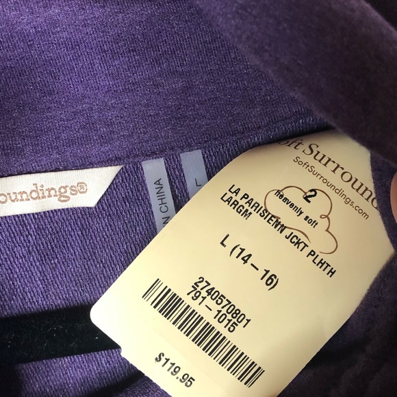 Soft Surroundings La Parisienne Toggle Jacket L - Picture 8 of 13